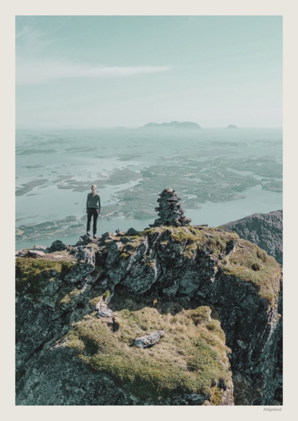 Full-page landscape spread, Helgeland